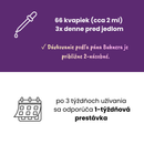 EBV-ELIX Epstein-Barr vírus 1:1 bylinná tinktúra – dávkovanie