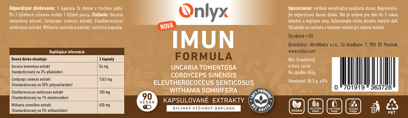 IMUN | bylinná extraktová formula - kapsulová - E02
