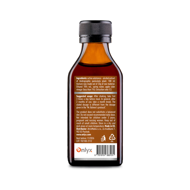 Andrographis paniculata | Andrographis - tincture 1:3 - 100ml |T02|