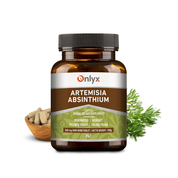 Artemisia absinthium | Pelyněk pravý - raw bylinné tablety - 100g |P47|