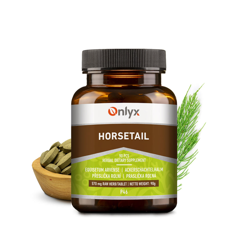 Horsetail | Přeslička rolní - raw bylinné tablety - 90g |P46|