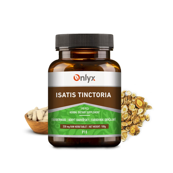 Isatis tinctoria | Boryt barvířský - raw bylinné tablety - 100g |P18|