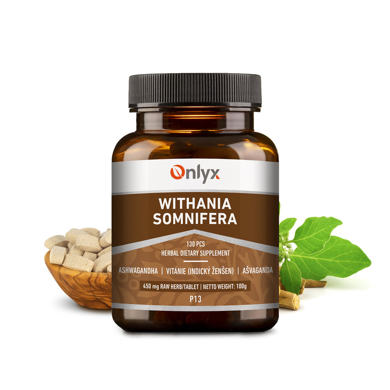 Withania somnifera | Ashwagandha - raw herbal tablets - 100g |P13|